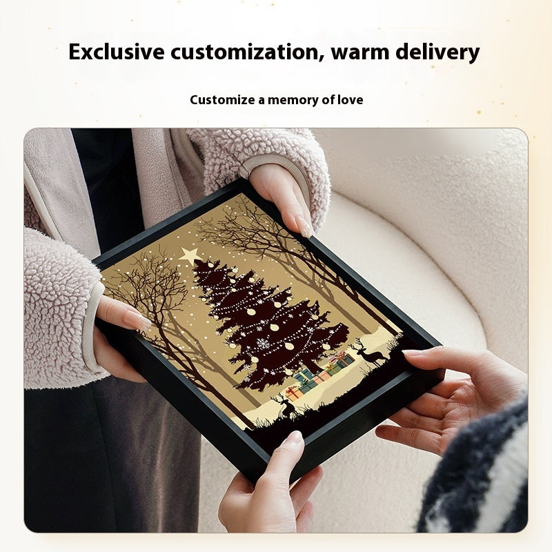 Altoparlante Bluetooth Luminoso Albero di Natale: Luce Notturna e Decorazione Festiva