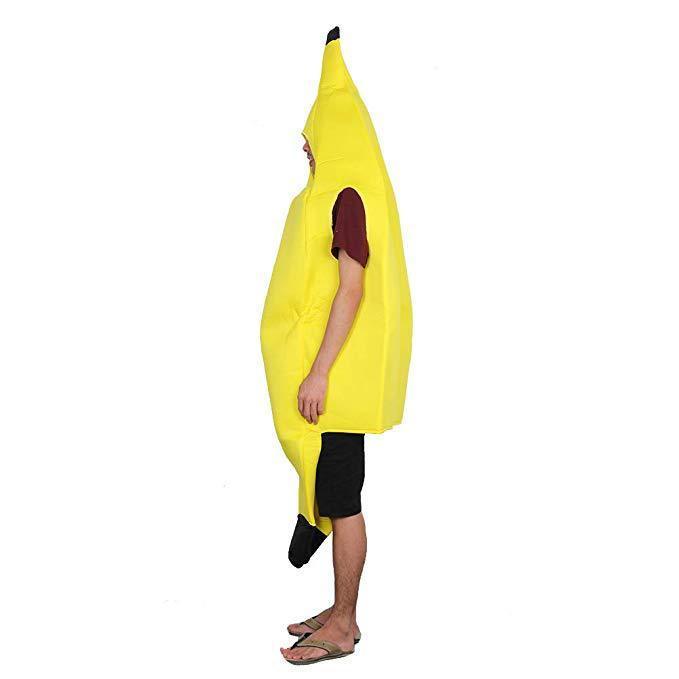 Costume da banana sexy - Divertente e vanitoso travestimento da palcoscenico per Halloween