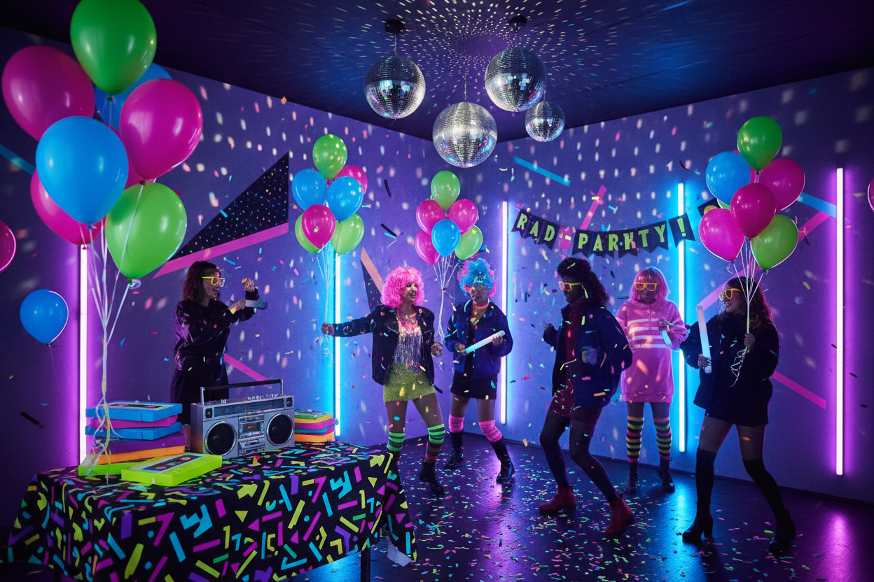 Feste a tema anni '80