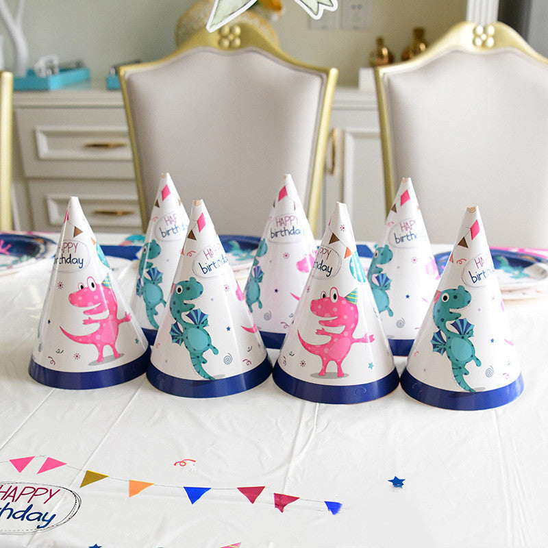 Piatti da Pranzo Usa e Getta – Stoviglie a Tema Dinosauro per Feste di Compleanno