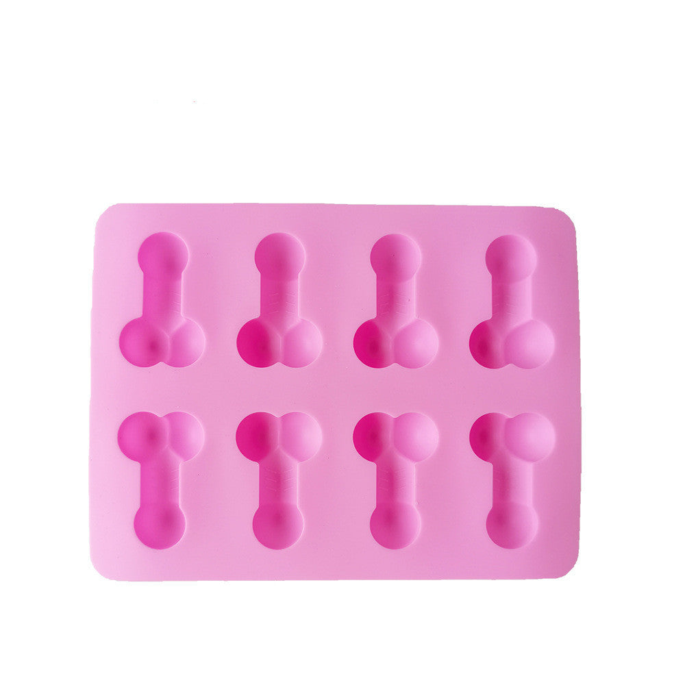 Stampo per biscotti al cioccolato fondente sexy a forma di pene