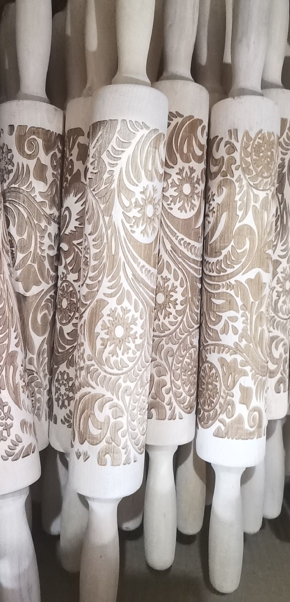 Mattarello per stampare regali di Natale