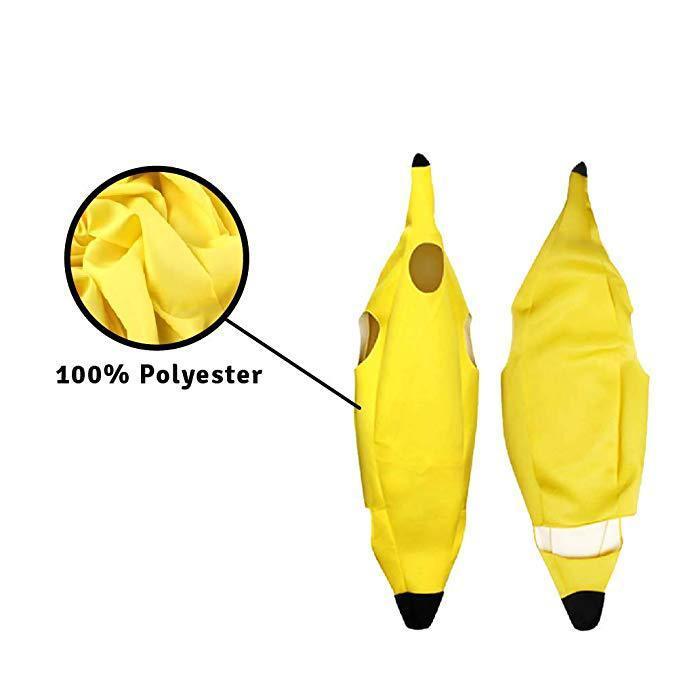 Costume da banana sexy - Divertente e vanitoso travestimento da palcoscenico per Halloween