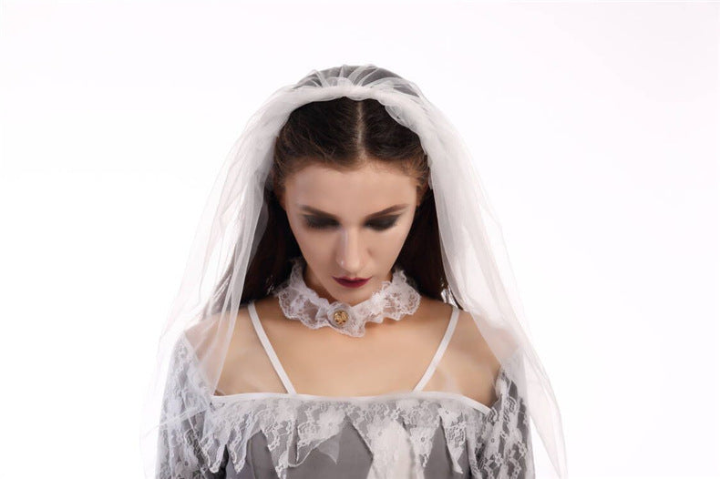 Nuovo vestito da sposa zombie per Halloween