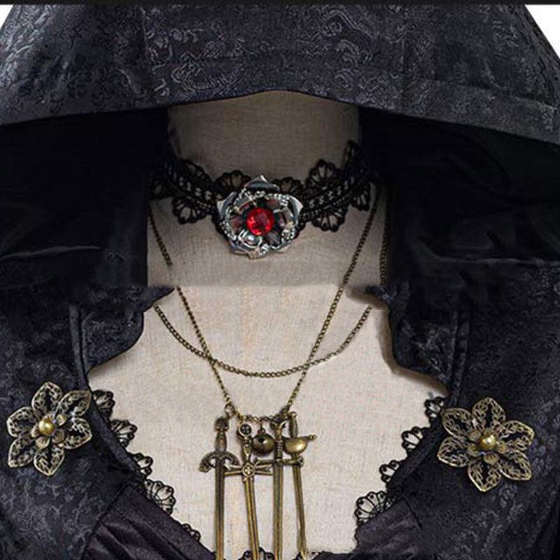 Costume Vampira Donna | Evil Village Cosplay per Halloween e Carnevale