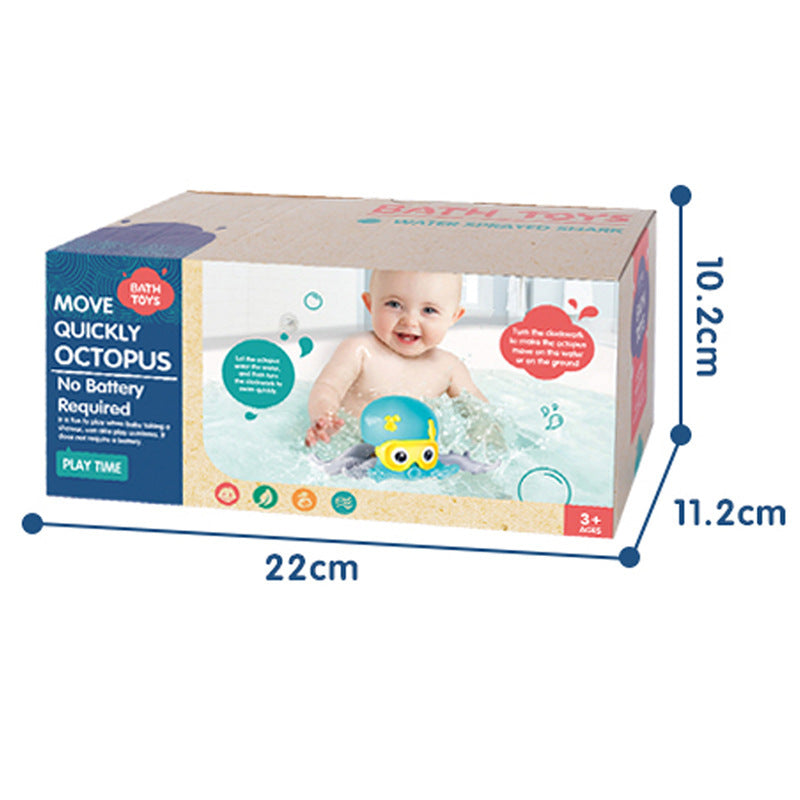 Polpo Giocattolo a Orologeria: Acquatico per la Vasca da Bagno ed il pavimento