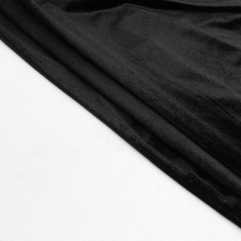 Abito a Maniche Lunghe con Dettagli Ragnatela per Halloween