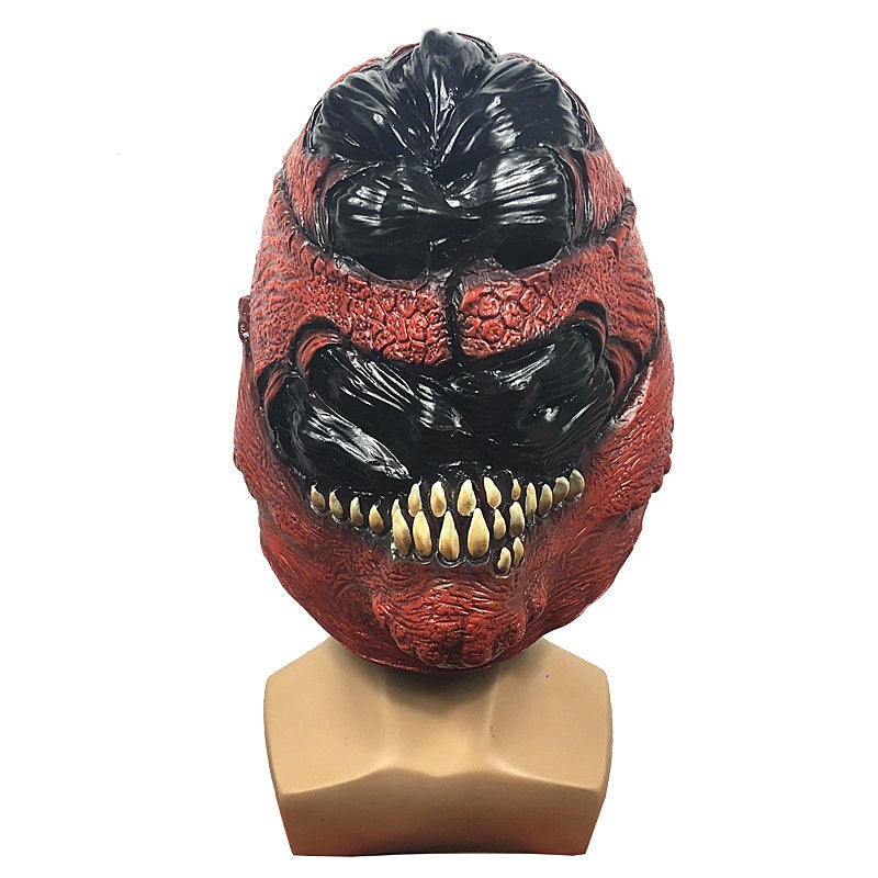 Maschera cappuccio in lattice spaventosa per feste di Halloween