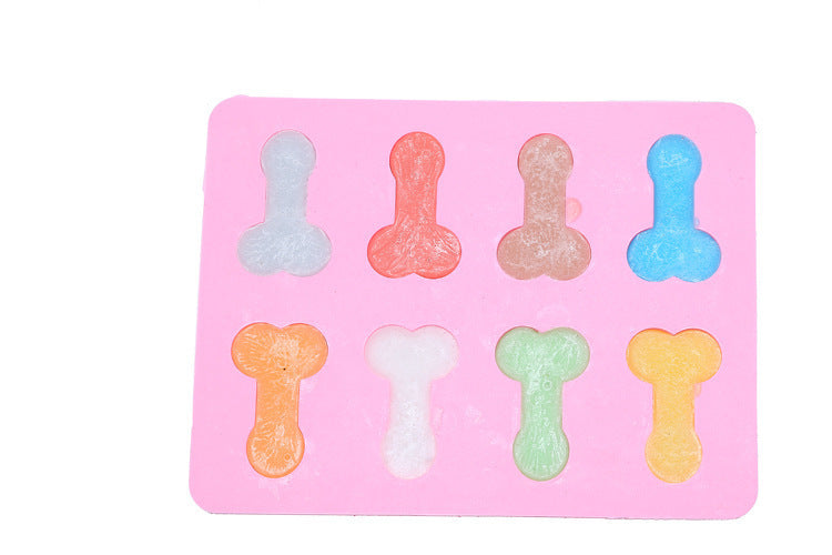 Stampo per biscotti al cioccolato fondente sexy a forma di pene