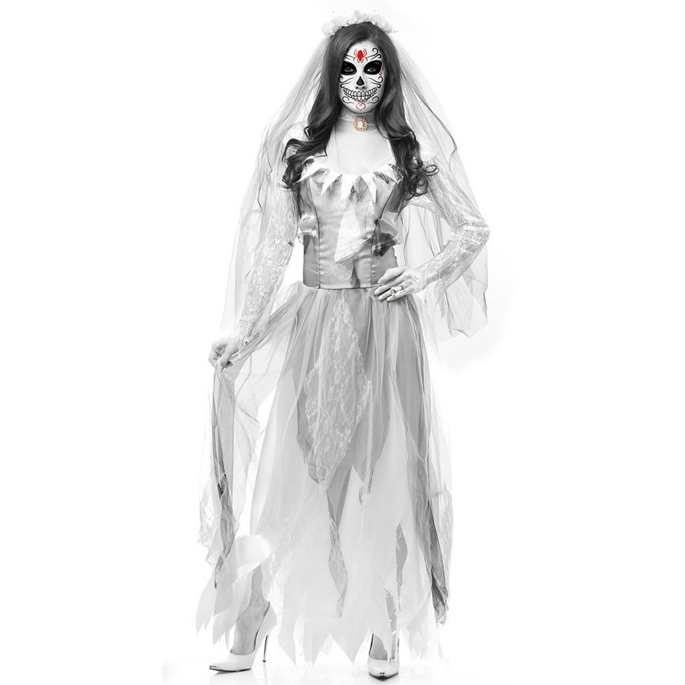 Nuovo vestito da sposa zombie per Halloween
