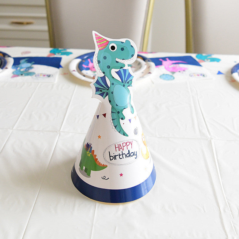 Piatti da Pranzo Usa e Getta – Stoviglie a Tema Dinosauro per Feste di Compleanno