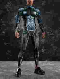 Costume Intero Cosplay con Stampa Digitale: Design Unico e Dettagli Perfetti