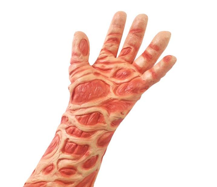 Maschera Horror Cosmask per Costume di Halloween | Accessorio Spaventoso e Realistico