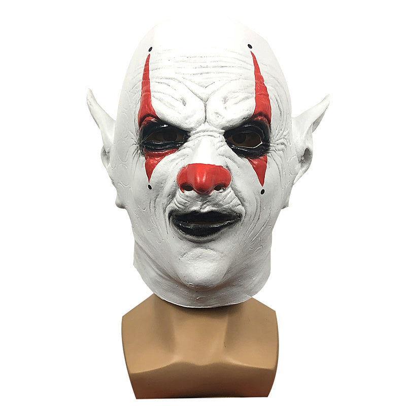 Maschera cappuccio in lattice spaventosa per feste di Halloween