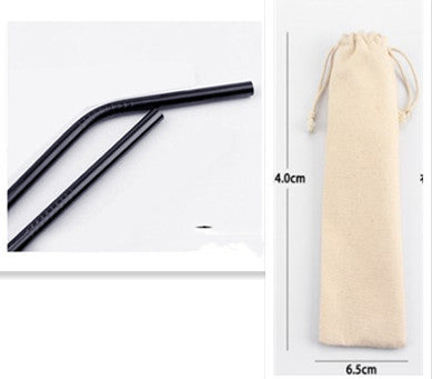 Cannuccia in acciaio inossidabile per cocktail, caffè, latte, tè...