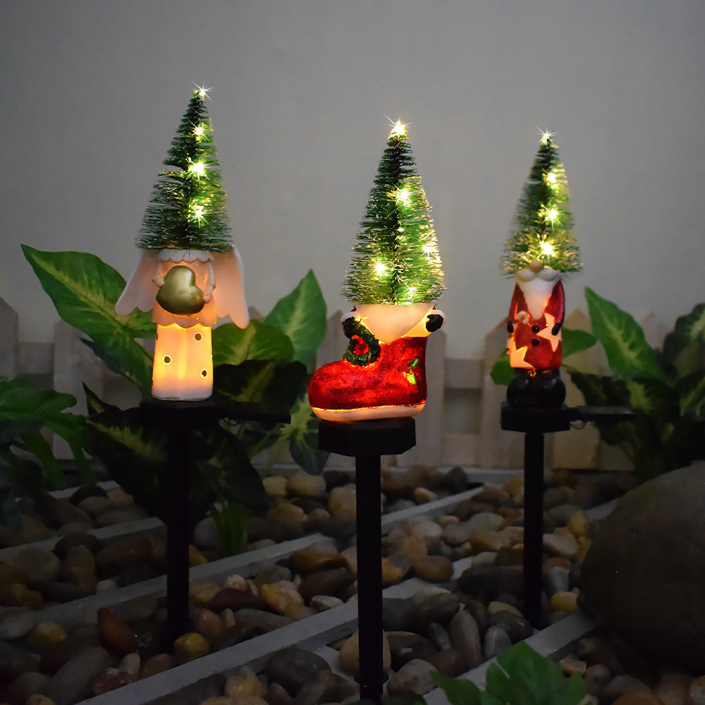 Lampada Solare Natalizia da Esterno – Luminosa per Giardino e Cortile