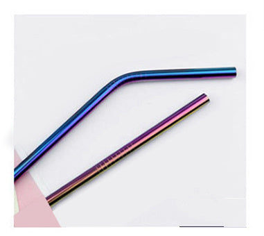 Cannuccia in acciaio inossidabile per cocktail, caffè, latte, tè...