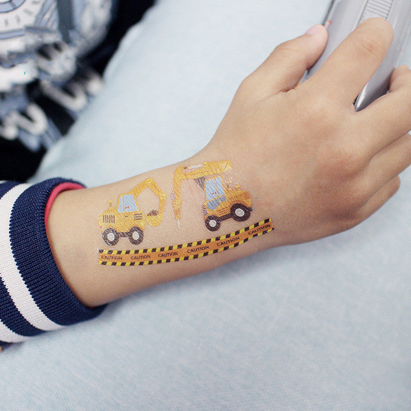 Tatuaggi temporanei impermeabili trasferelli per bambini varie fantasie