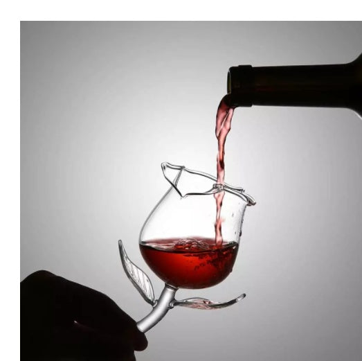 Bicchiere da Drink a Forma di Rosa