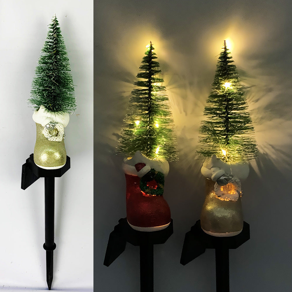 Lampada Solare Natalizia da Esterno – Luminosa per Giardino e Cortile