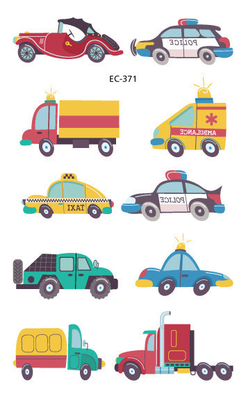 Tatuaggi temporanei impermeabili trasferelli per bambini varie fantasie