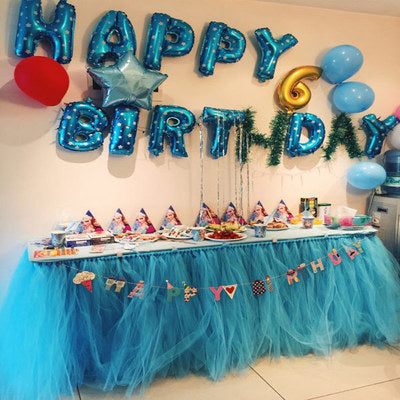 Elegante Gonna per tavolo in Tulle per Feste da Sogno