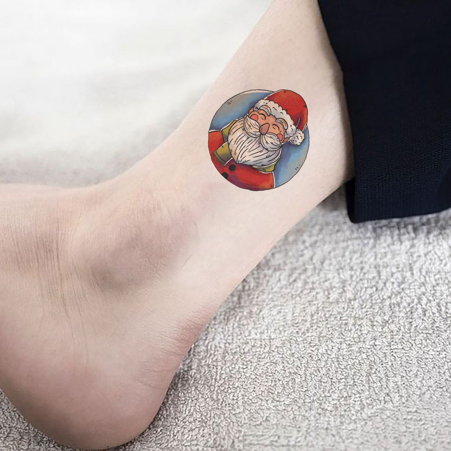 Adesivi Tatuaggi temporanei Natalizi per Bambini