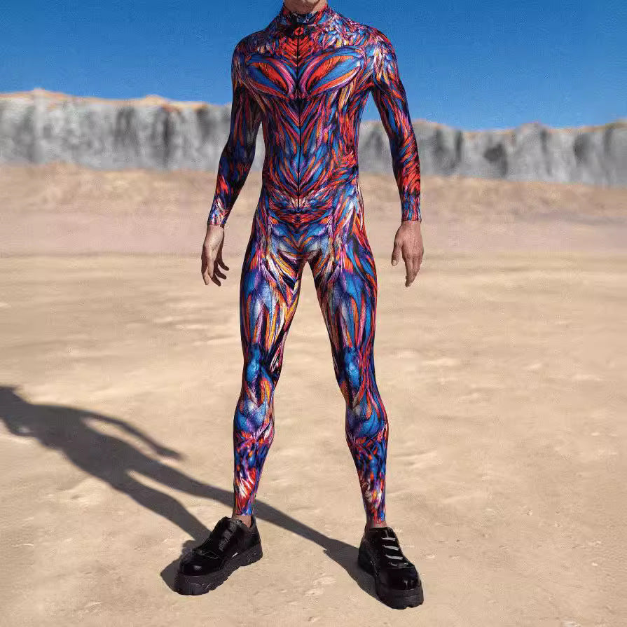 Costume Intero Cosplay con Stampa Digitale: Design Unico e Dettagli Perfetti