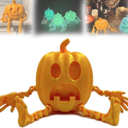 Decorazioni e Ornamenti di Zucche Stampate in 3D per Halloween