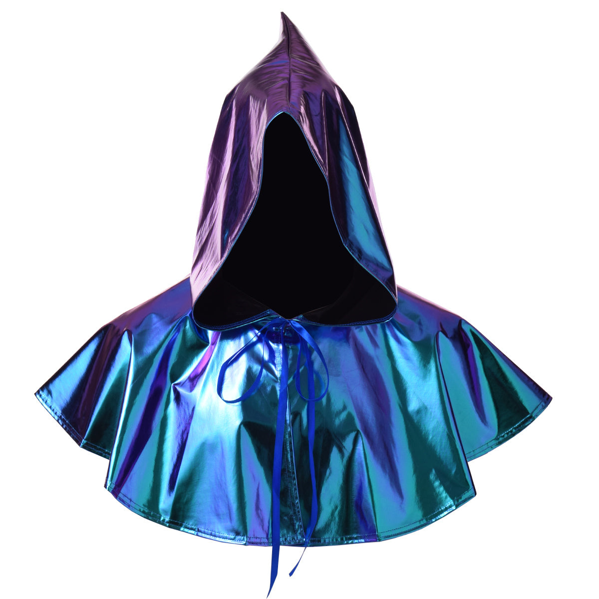 "Mantello del Mietitore di Halloween Costume Multicolore da Vampiro per Feste in Maschera".