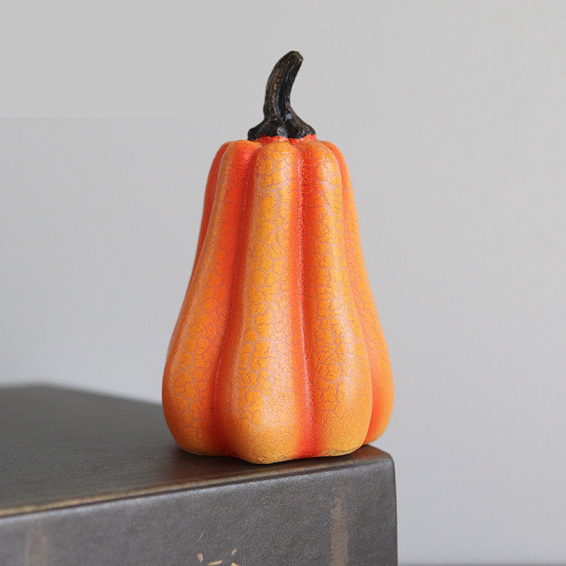 Lanterna Zucca di Halloween. LED Lampada a candela Resina Zucca luminosa