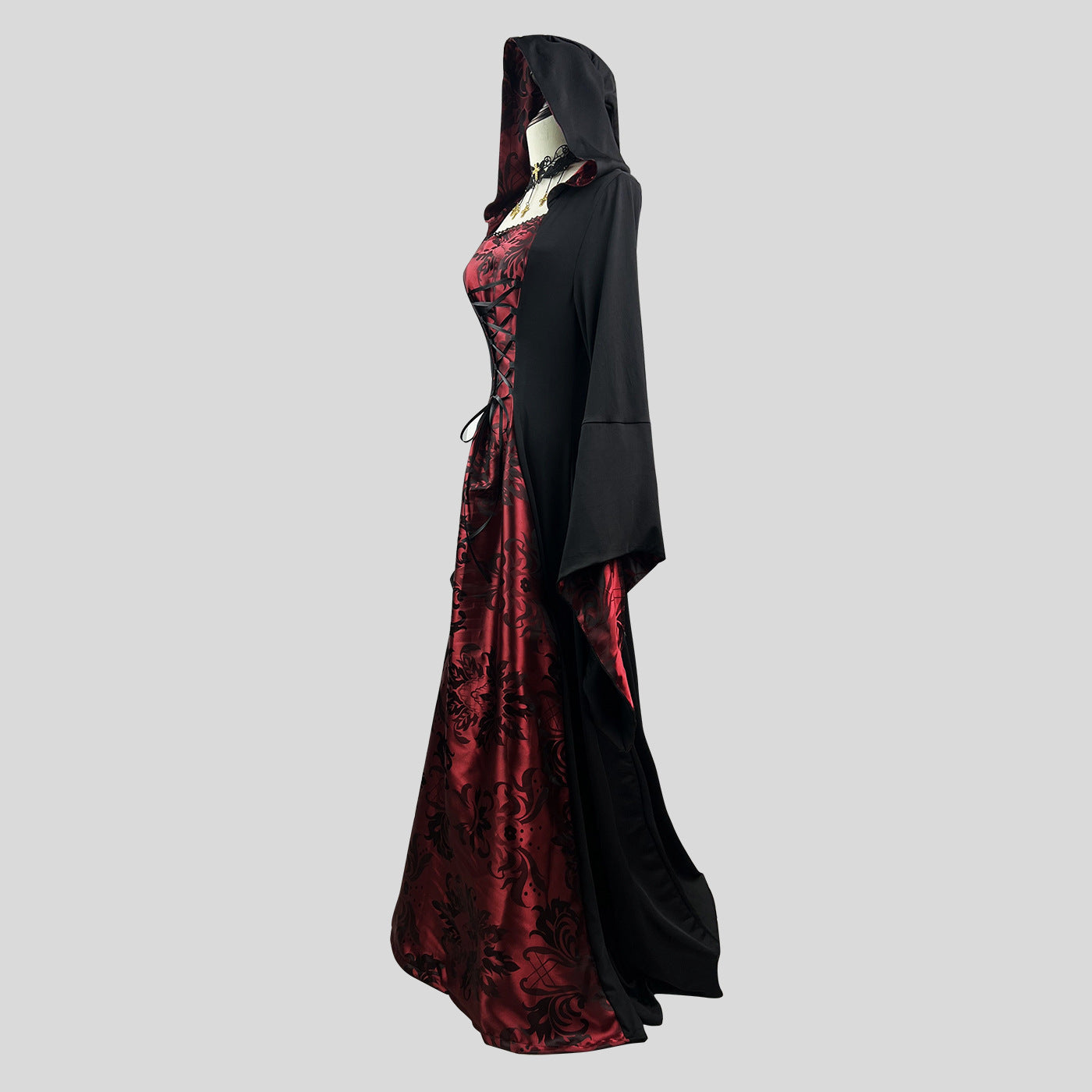 Costume da vampiro con Mantello di Halloween/Abito da mago Cosplay