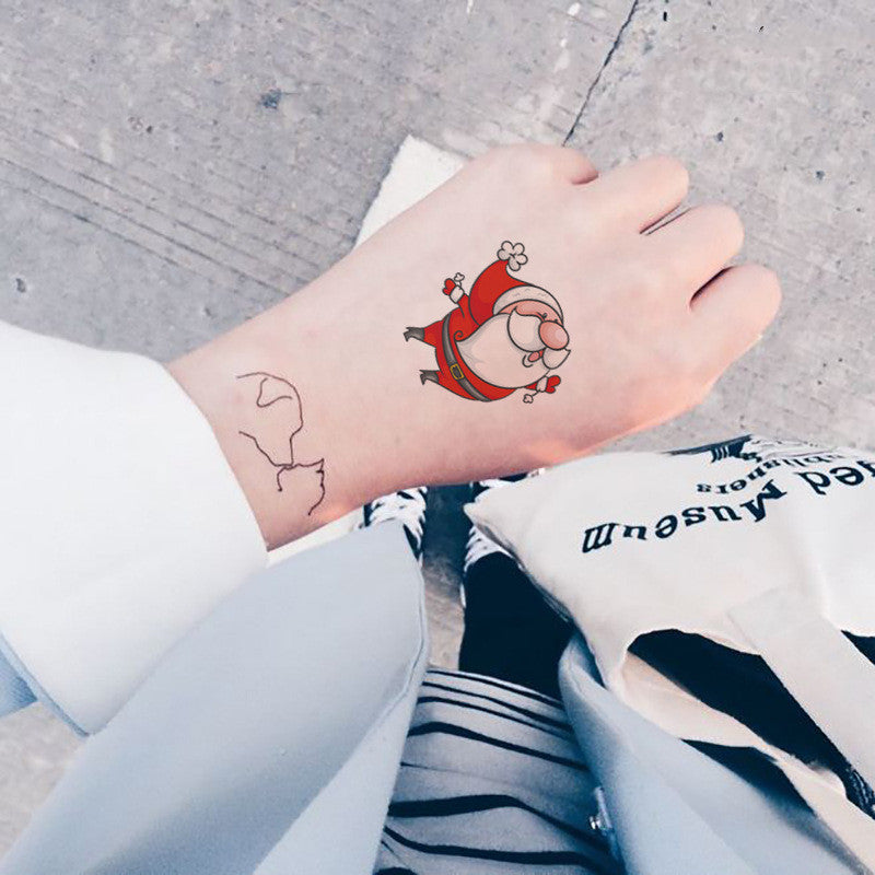 Adesivi Tatuaggi temporanei Natalizi per Bambini