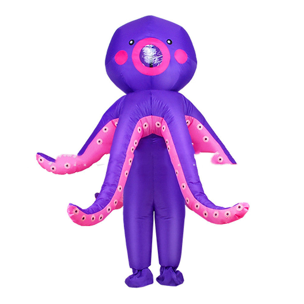 Costume Gonfiabile Polipo Gigante: Il Re del Mare per il Tuo Carnevale!