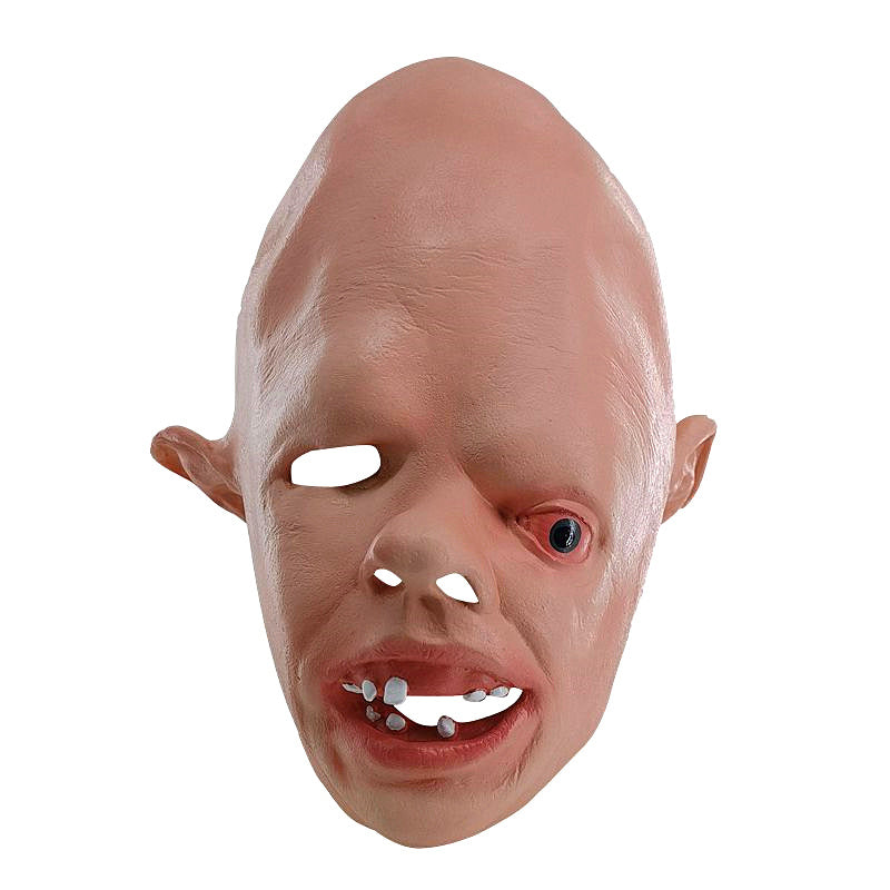 Maschera cappuccio in lattice spaventosa per feste di Halloween