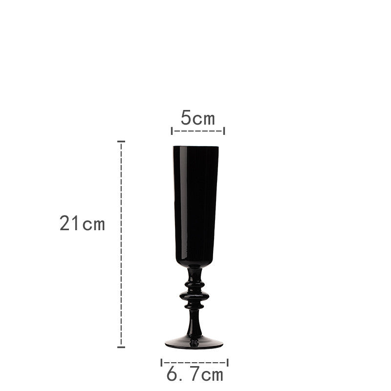 Ornamenti Decorativi di Lusso per la Casa - Bicchiere da Vino Oscurato