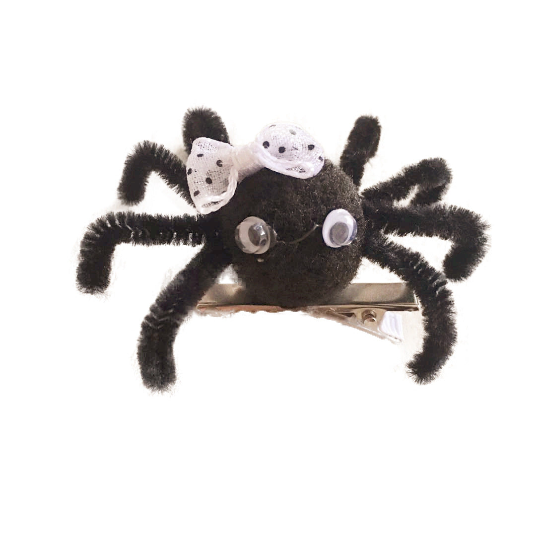 Abito da Bambina in Tulle con Gonna a Rete - Completo Halloween con Ragno